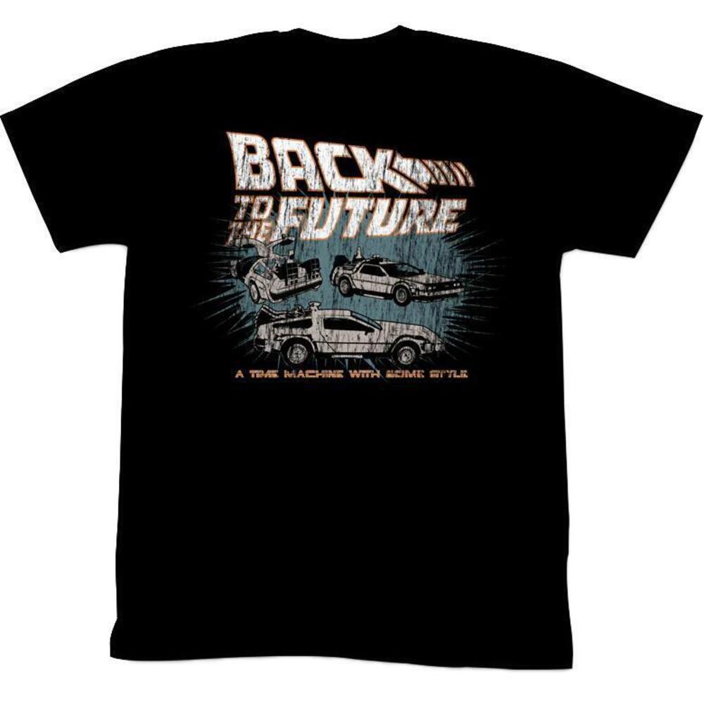Back To The Future Time Machine With Style Shirt